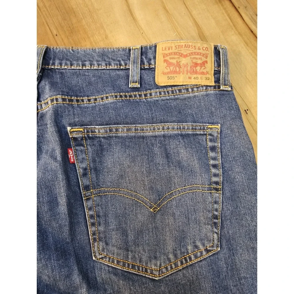 Men's Levi's Jeans‎ 505 Zip Fly 40x32